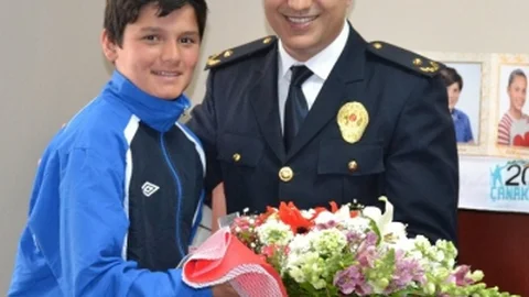 Çanakkale Dardanelspor'dan Emniyete Ziyaret