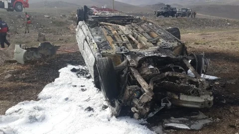 Ağrı'da Trafik Kazası: 1 Ölü
