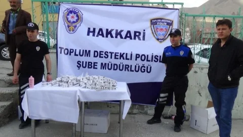 Hakkari'de Şehit Polisler İçin Mevlit Töreni