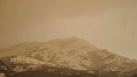 Pülümür'de Toz Bulutu Etkisi