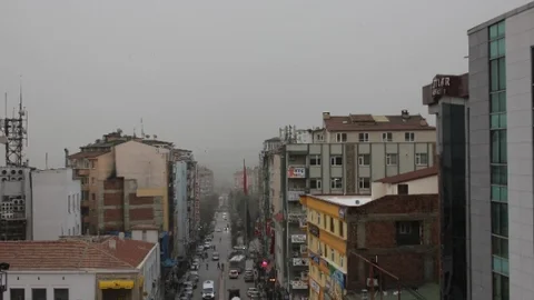 Elazığ'da Toz Bulutu Etkisi
