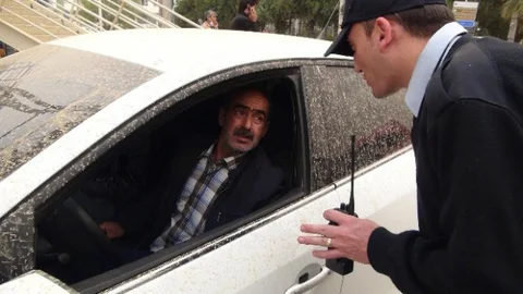 Viranşehir'de Toz Bulutu Etkisi