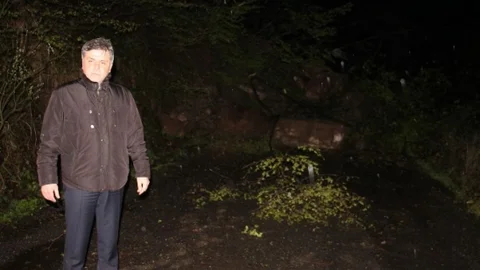 Zonguldak'ta Heyelan Olayı