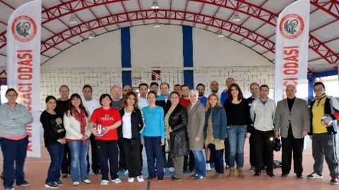 Aydın'da Voleybol Turnuvası Heyecanı