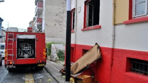 Aydın'da Pansiyonda Yangın Çıktı