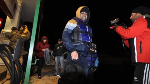 Bodrum'da Kaçak Göçmenler Kurtarıldı