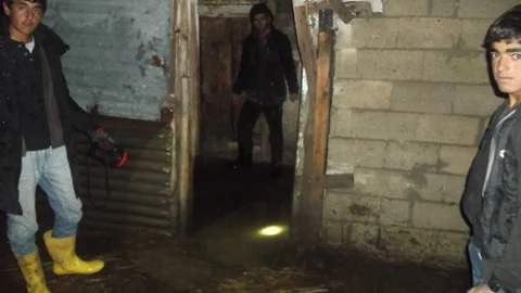 Tekman'da Sel Felaketi Yaşandı