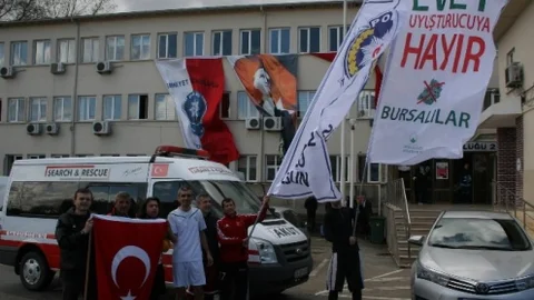 Bursa'da 8 Kilometre Koşu Etkinliği