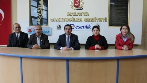 CHP Malatya Gazeteciler Cemiyetini Ziyaret Etti