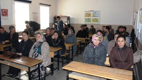 Dinar'da Ağaç Kesme Eğitimi Verildi