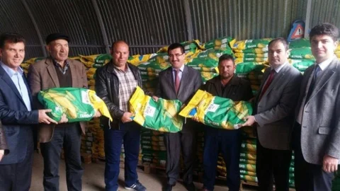 Niğde'de Tohum Dağıtımı Yapıldı