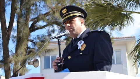 Ayvalık'ta Polis Töreni Yapıldı