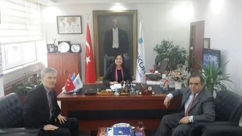 Zonguldak PTT Müdürü İş-Kur'u Ziyaret Etti