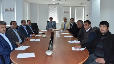 Bitlis Ahlat'ta Emniyet Binası Onarılıyor