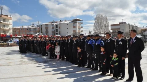 Korkuteli'nde Polis Teşkilatı'nın Yıldönümü Kutlandı