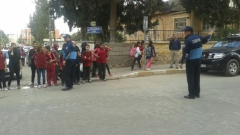 Reyhanlı'da Öğrencilere Trafik Desteği