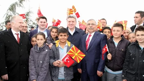 Makedonya Cumhurbaşkanı Nevşehir'de Ziyarette Bulundu