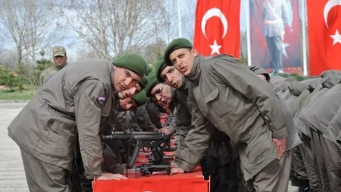 Kastamonu'da Askerler Yemin Töreni