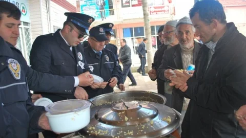 Şehit Polisler İçin Mevlit ve İkram