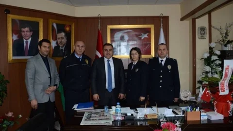 Görele Emniyet Müdürü'nden Ziyaret