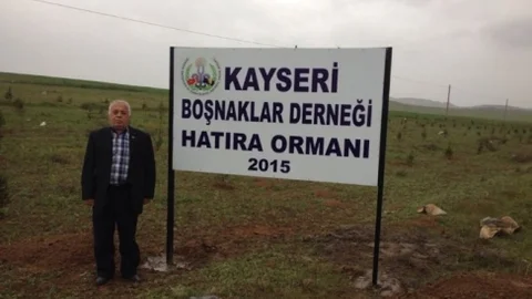 Kayseri'de Hatıra Ormanı Kuruldu