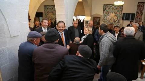 Mehmet Özhaseki Talas'ta Esnaf Ziyareti Yaptı