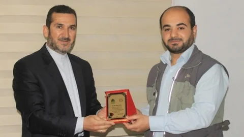 İhlas Haber Ajansı'na Teşekkür Plaketi