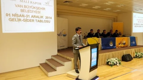Van Belediyesi Gelir Gider Raporu Açıklandı