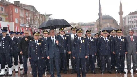 Aksaray'da Polis Haftası Kutlaması Yapıldı