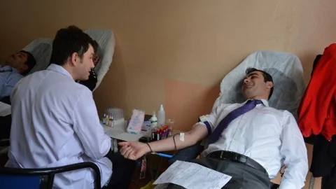 Ordu Kabadüz'de Kan Bağışı Etkinliği