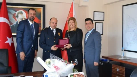 Yunusemre'den Emniyet Müdürleri'ne Ziyaret