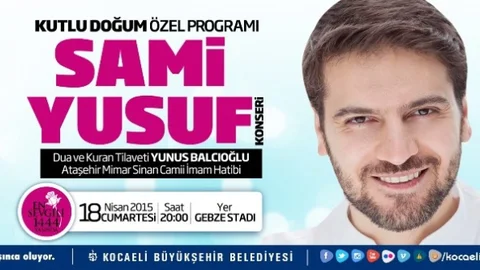 Sami Yusuf Konseri Gebze'de