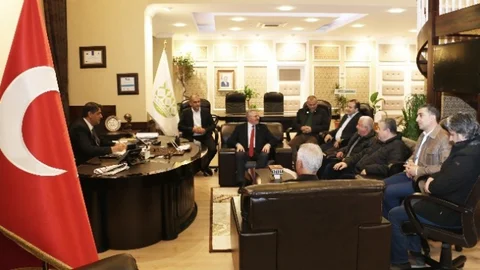 MÜSİAD Karabük'ten Rektör Polat'a Ziyaret