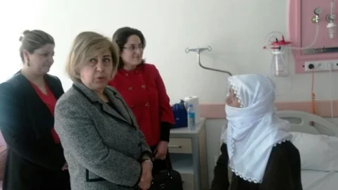 Malatya'da Anlamlı Hastane Ziyareti