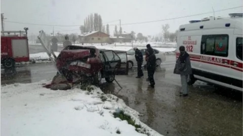 Afyonkarahisar'da Trafik Kazası