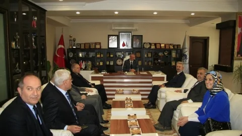 AK Parti Adaylarından Başkan Dişli'ye Ziyaret