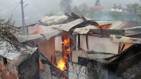Ordu'da Ev Yangını Meydana Geldi
