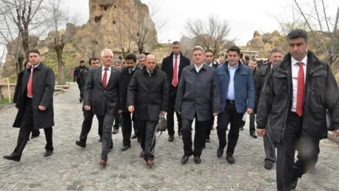 Makedonya Cumhurbaşkanı Göreme'yi Ziyaret Etti