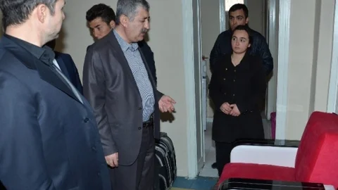 Malatya'da Su Borusu Patladı