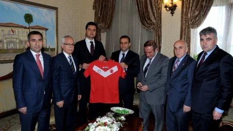 Antalya'da Hokey Federasyonu Ziyareti