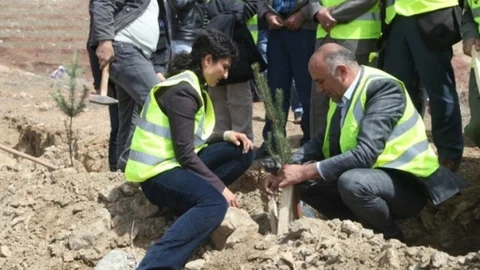 Özalp’ta Ağaçlandırma Projesi Başlatıldı
