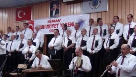 Simav'da Esnaf Korosu Konser Verdi