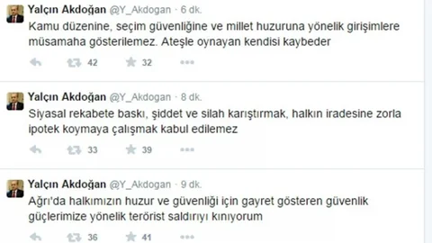 Yalçın Akdoğan'dan Sert Açıklama