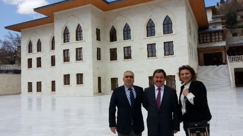 Rönesans Vakfı Darende'yi Ziyaret Etti