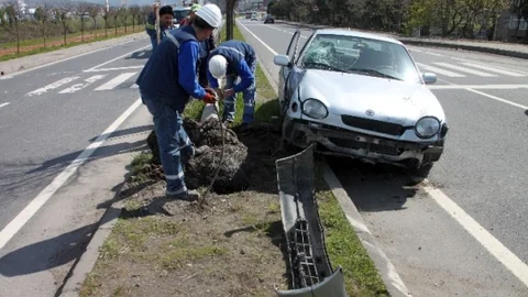 Ereğli'de Trafik Kazası Meydana Geldi
