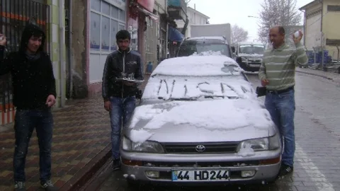Malatya'da Kar Yağışı Endişe Yarattı
