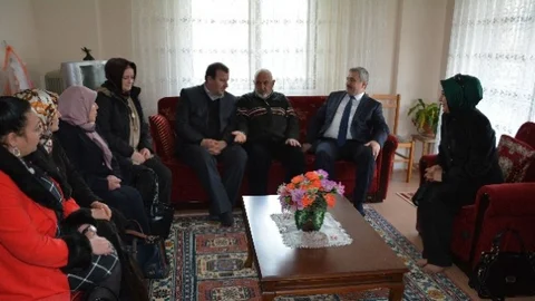 Körfez'de Başkan Baran'dan Moral Ziyareti