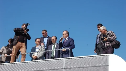 Bülent Turan Lapseki'de Miting Düzenledi