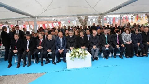 Özvatan'da Temel Atma Töreni Yapıldı