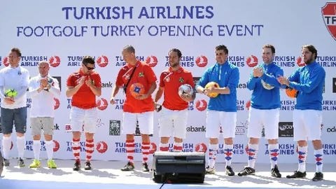 Turkish Airlines Footgolf Turnuvası Başladı
